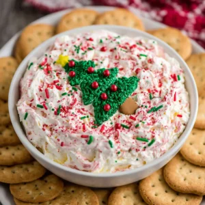 Christmas Tree Cake Dip