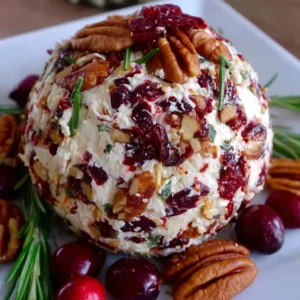 Cranberry Pecan Cheese Ball