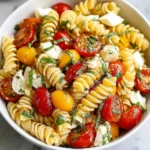 Creamy Caprese Pasta Salad