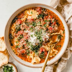Creamy Lasagna Soup