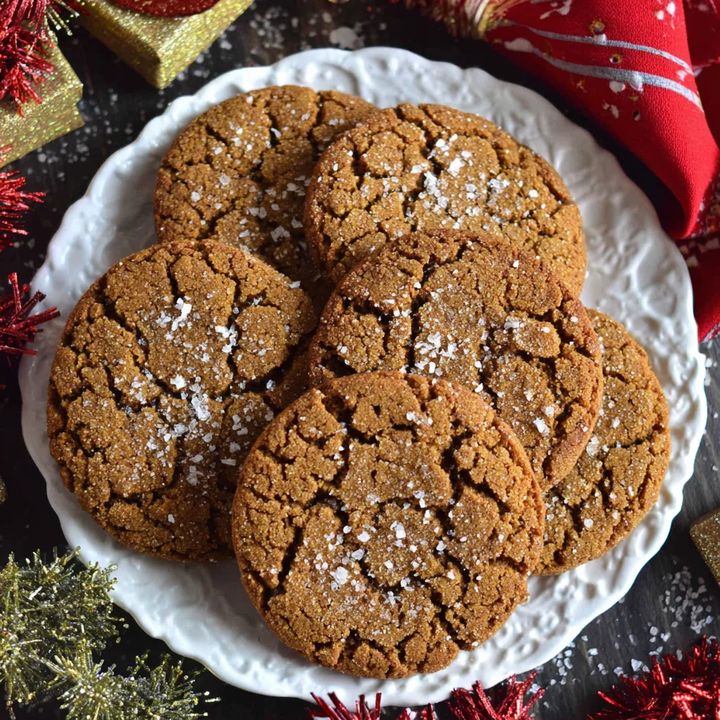 Crispy Gingerbread Cookies: A Holiday Baking Delight