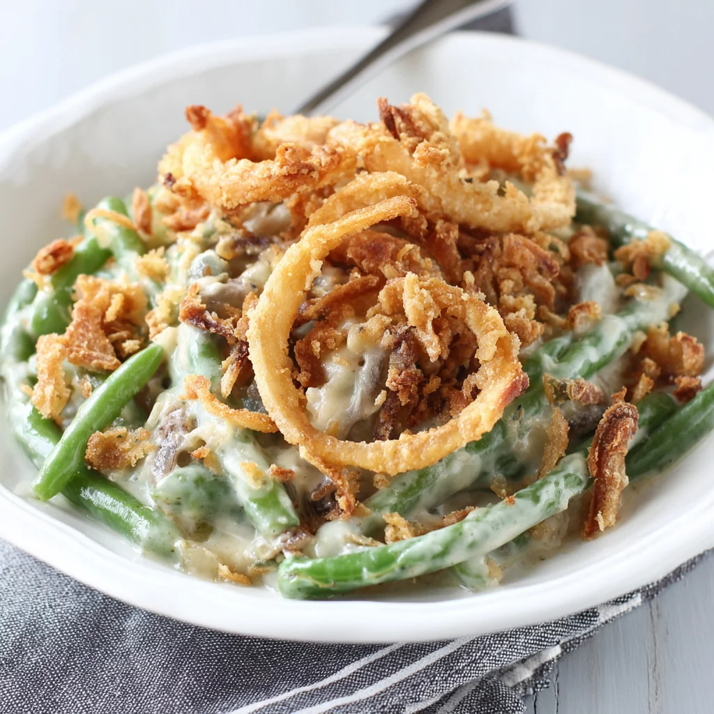Crockpot Green Bean Casserole