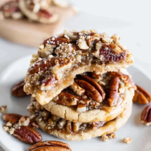 Crumbl Pecan Pie Cookies