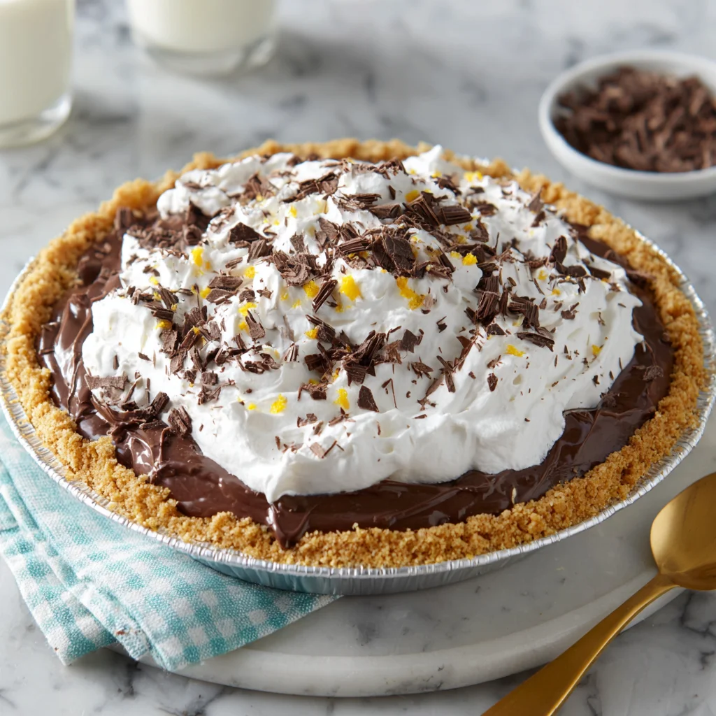 Easy Chocolate Pudding Pie: A Decadent Dessert Made Simple