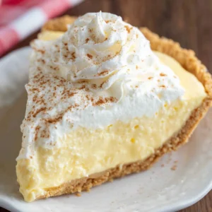Eggnog Cream Pie