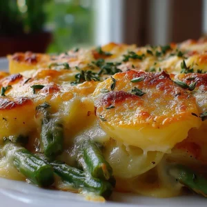 Green Bean and Potato Casserole