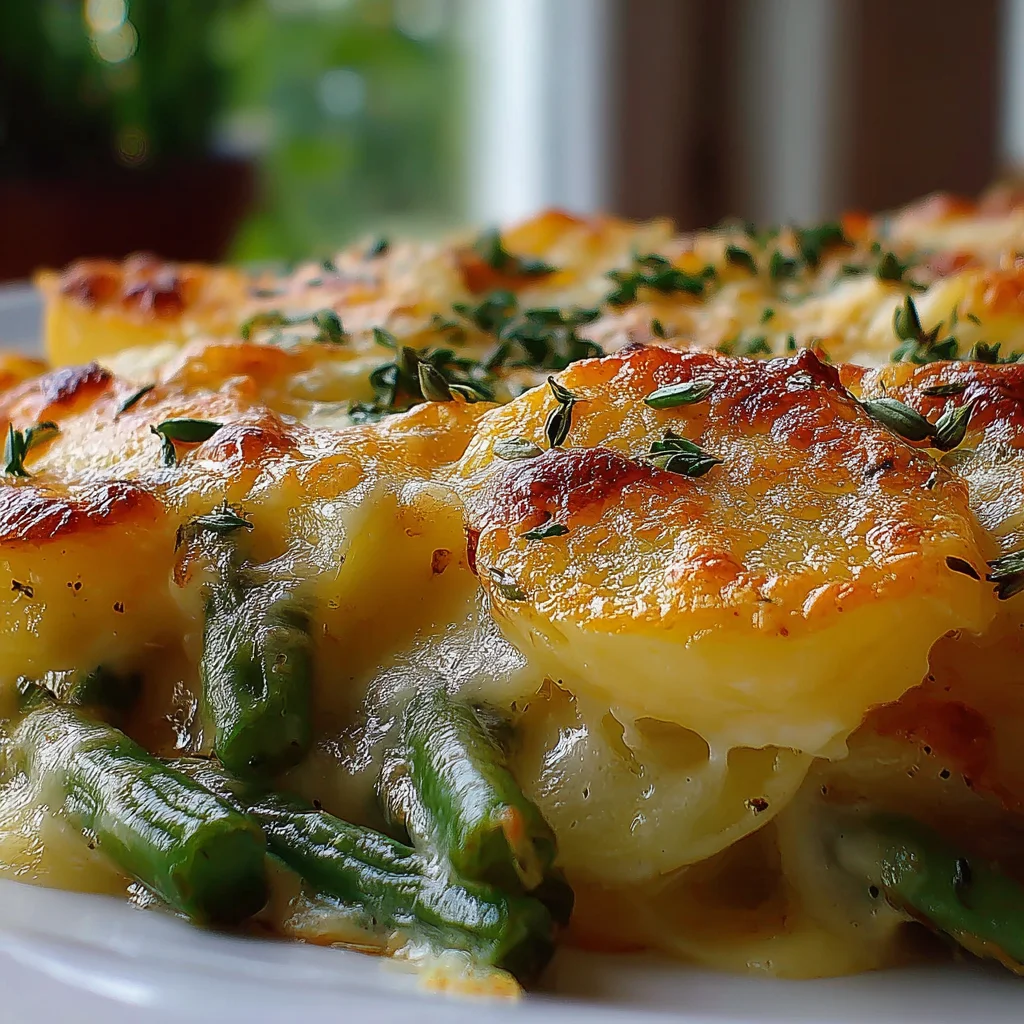 Green Bean and Potato Casserole