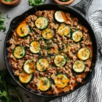Ground Turkey and Zucchini Skillet