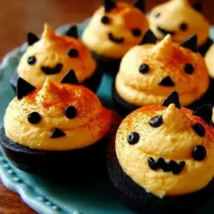 Halloween Deviled Eggs
