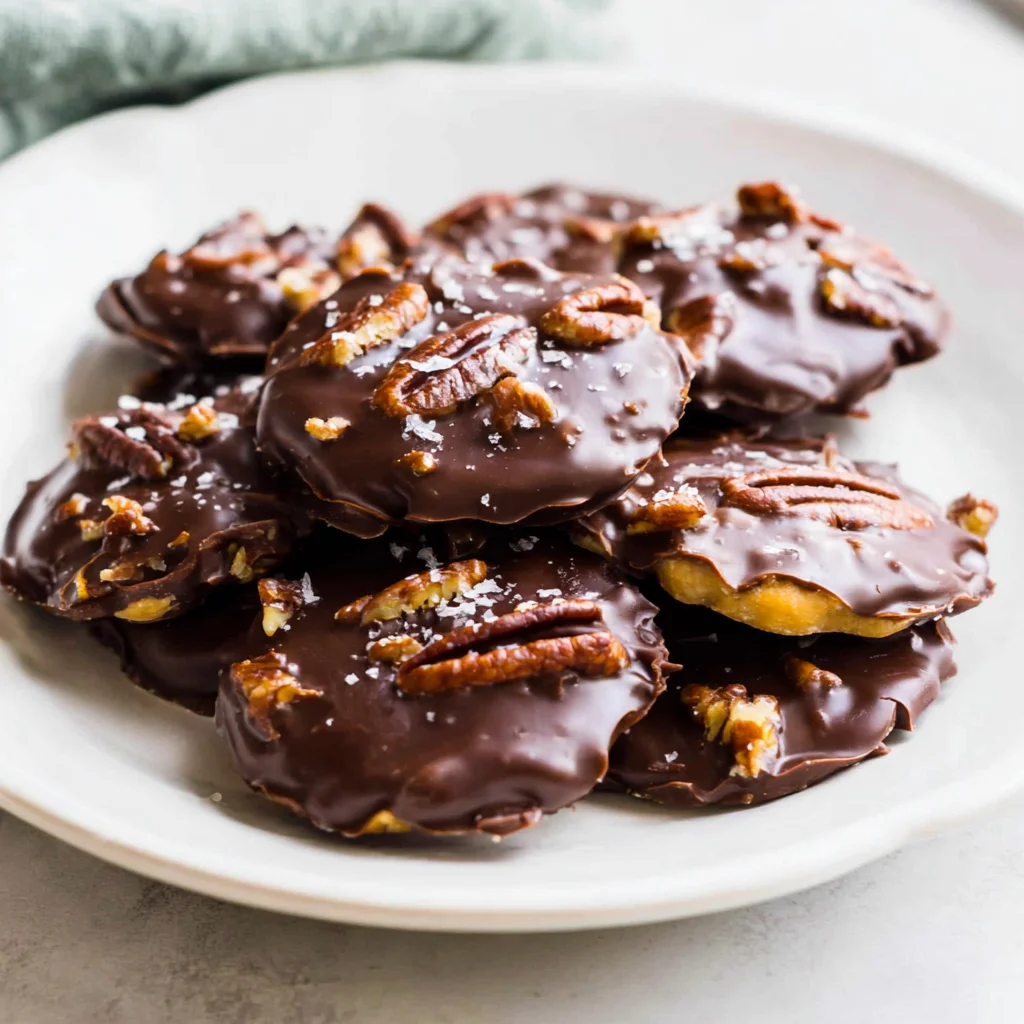 Homemade Chocolate Turtles