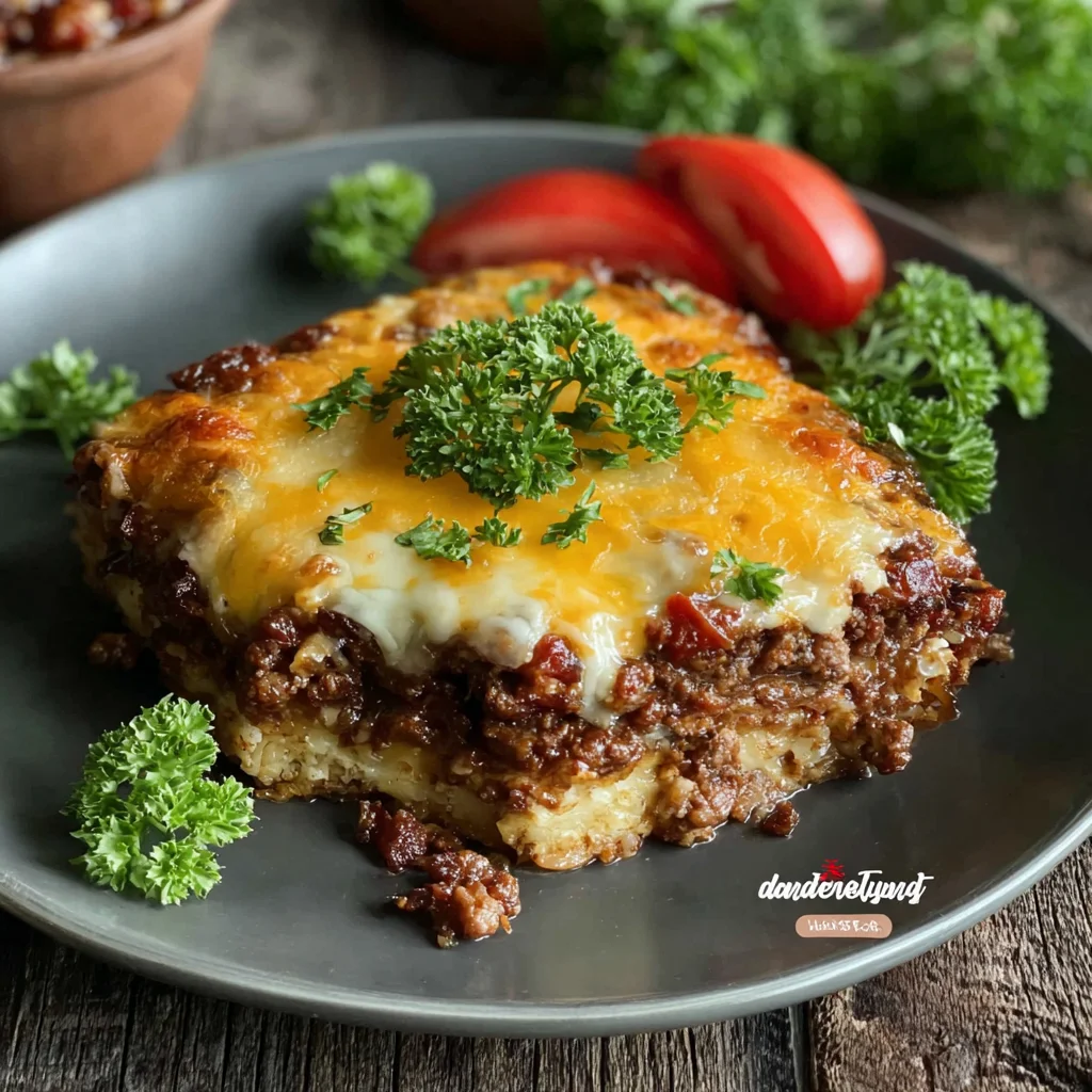 Low-Carb Bacon Cheeseburger Casserole: The Ultimate Keto Comfort Food Dinner