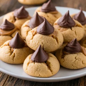Perfect Peanut Butter Blossoms