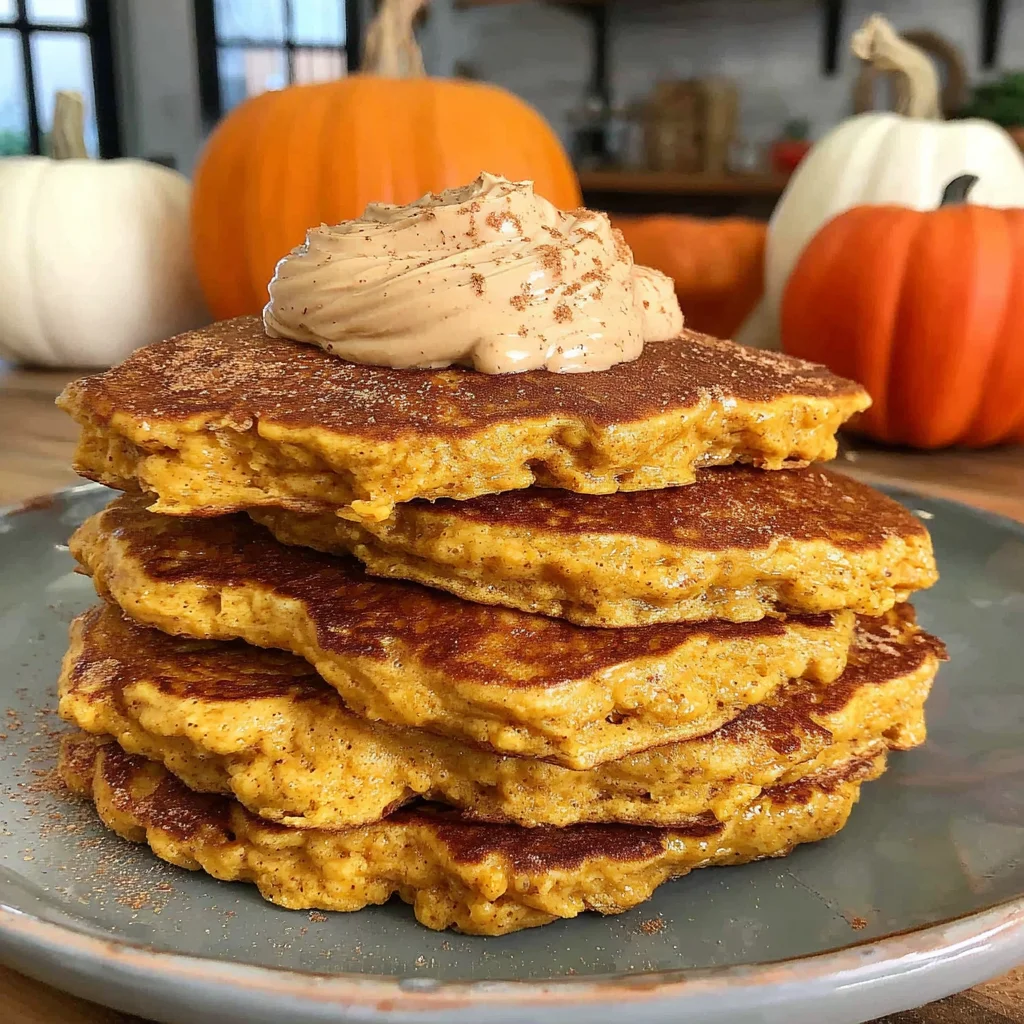 Pumpkin Pancakes with Cinnamon Butter: A Fall Delight