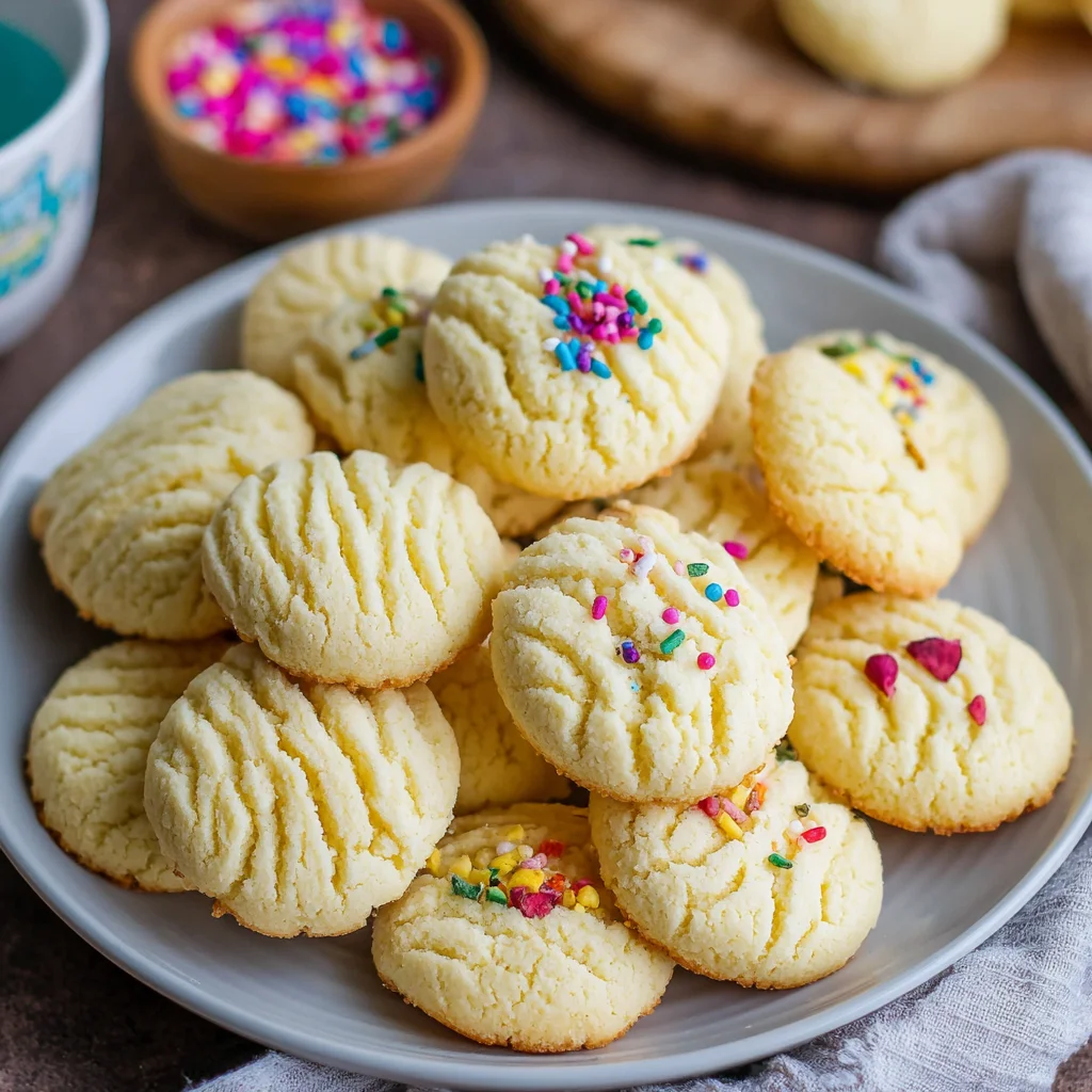 Whipped Shortbread Cookies: A Delightfully Easy Recipe