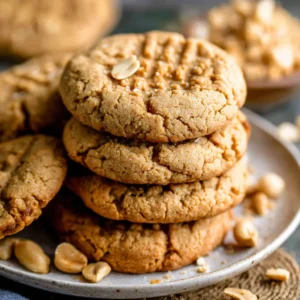 Chewy Peanut Butter Cookies