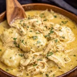 Crock Pot Chicken & Dumplings