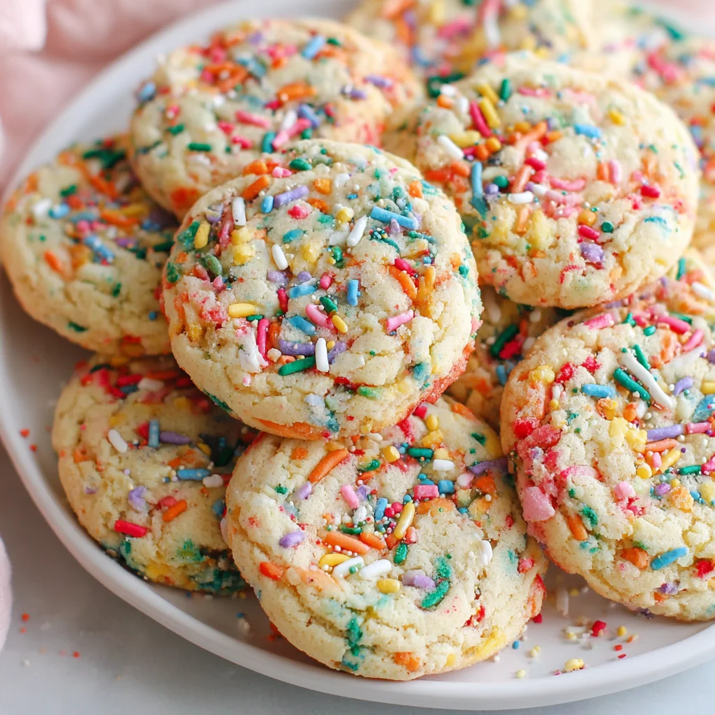 Classic Funfetti Cookies: The Ultimate Chewy Celebration Treat