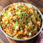 Healthy Chicken Egg Roll in a Bowl