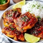Honey Garlic Chicken Thighs