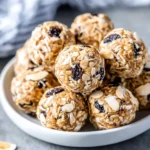 Peanut Butter Coconut Protein Balls