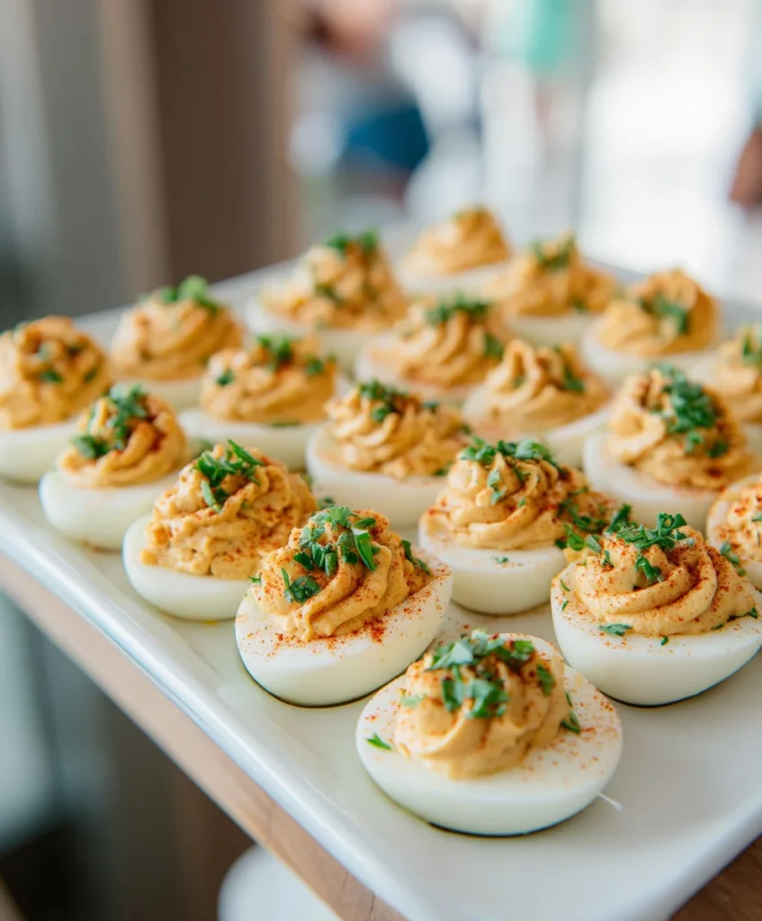 Chipotle Deviled Eggs