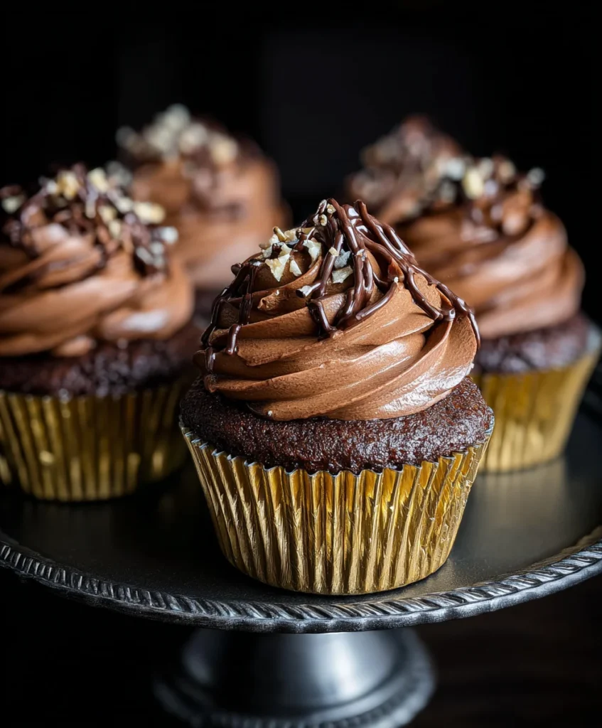 Chocolate Ganache Cupcakes