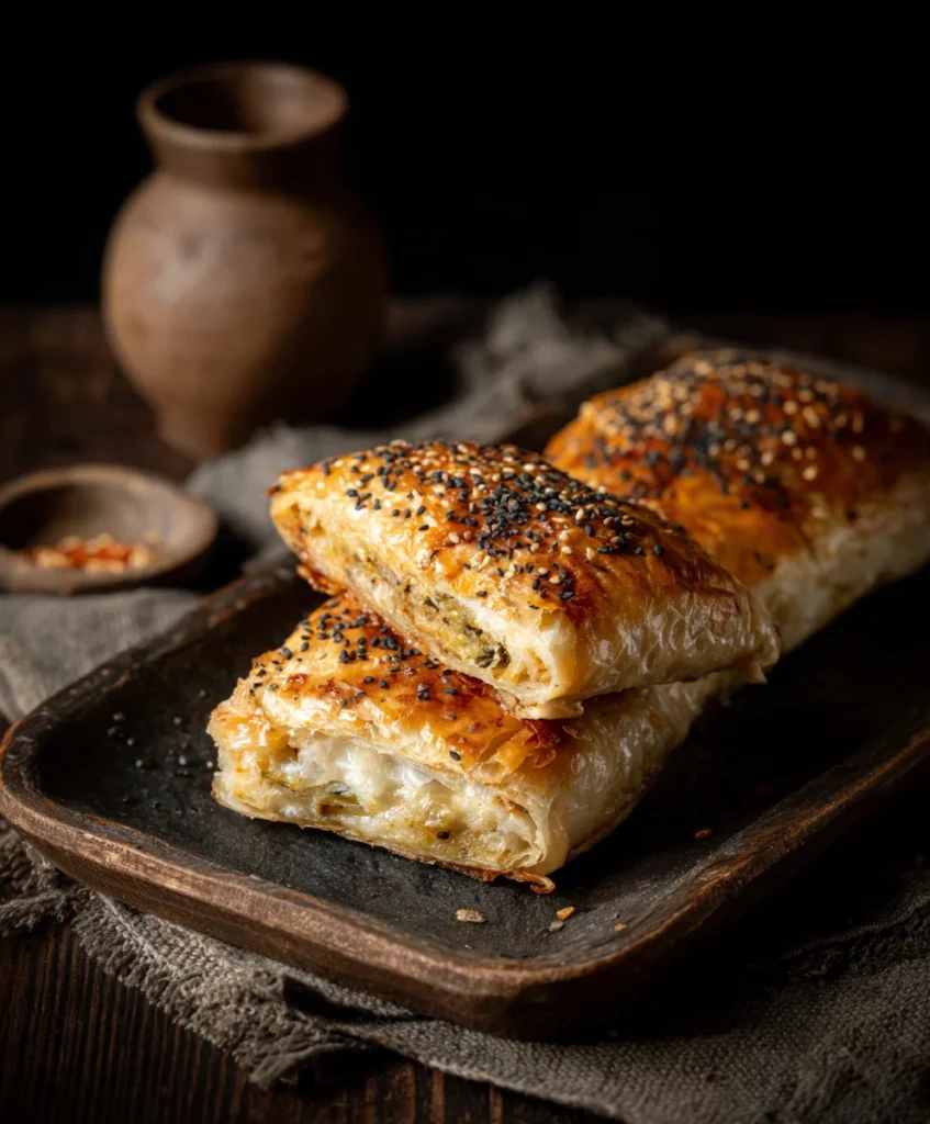 Leek and Cheese Börek