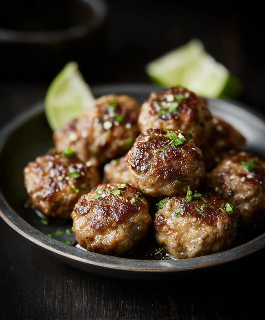 Lime Meatballs