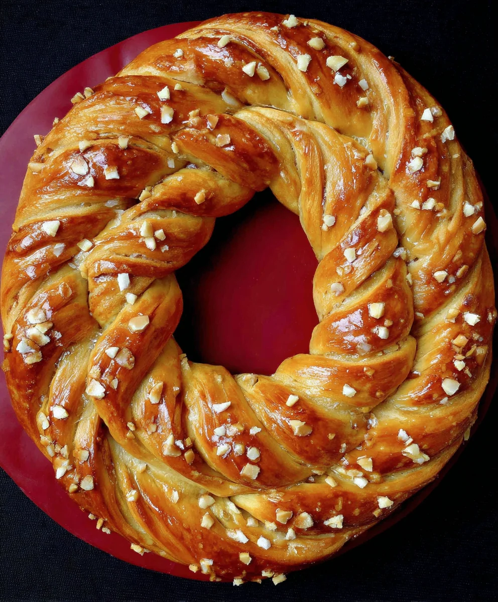 Marzipan kringle