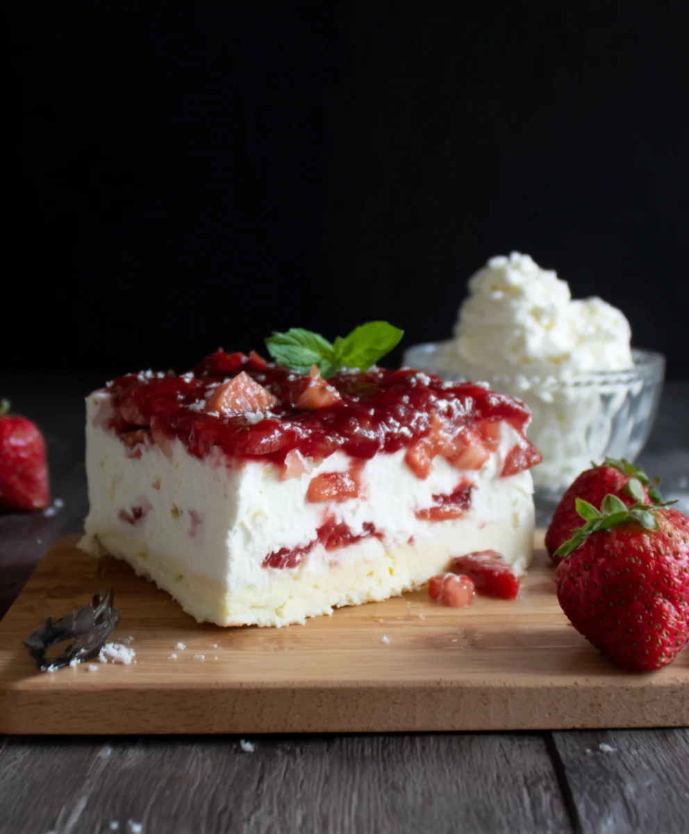 Strawberry Semifreddo