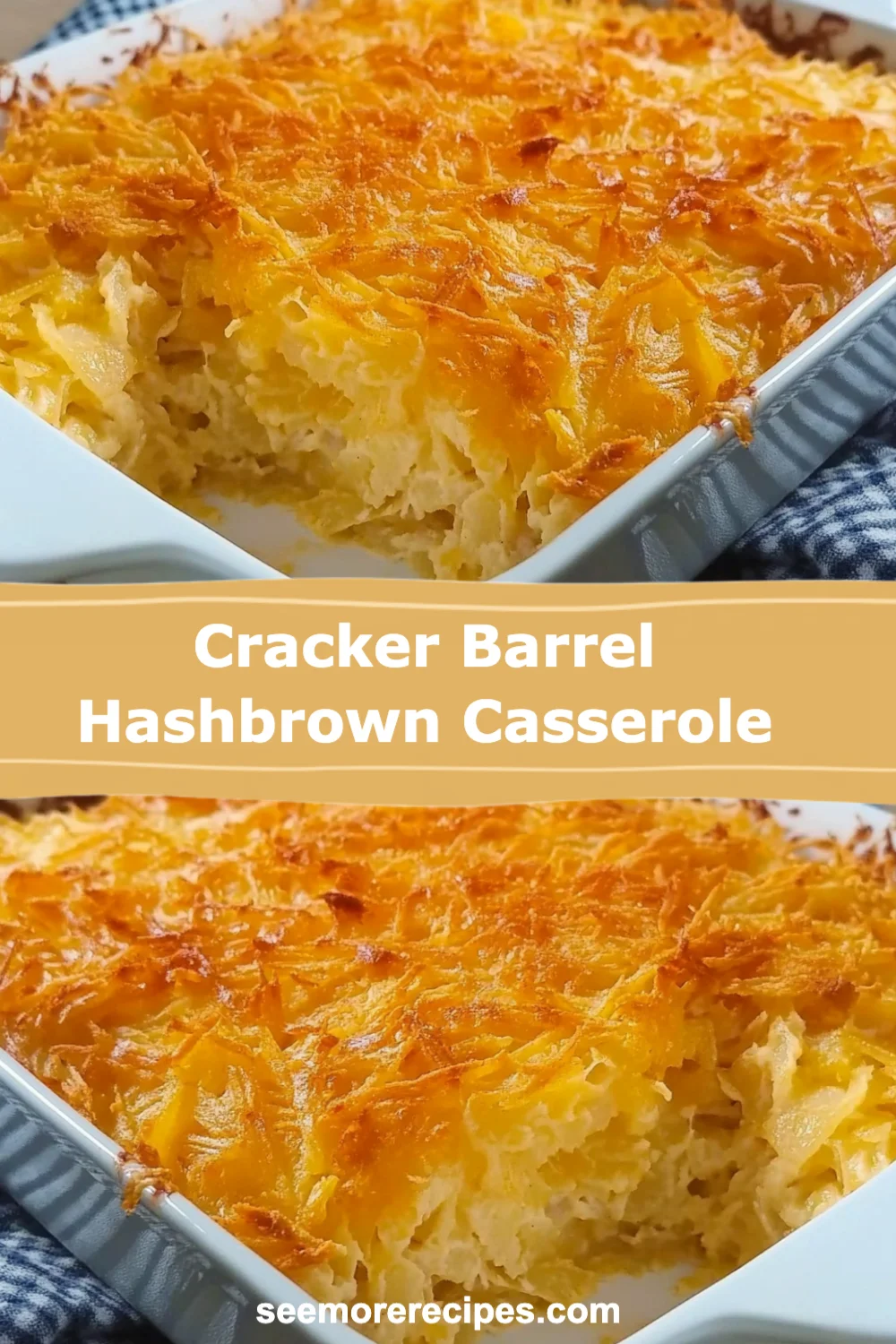 Delicious Cracker Barrel Hashbrown Casserole Recipe for Cozy Family Meals