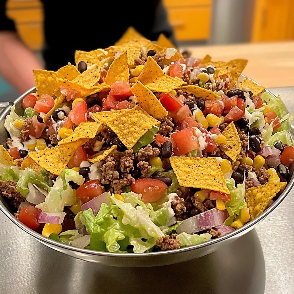 Easy Doritos Taco Salad Recipe