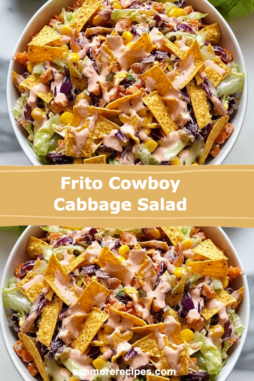 Delicious Frito Cowboy Cabbage Salad Recipe: A Crunchy Summer Favorite!