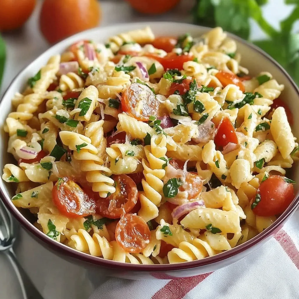 Hot Honey Pasta Salad
