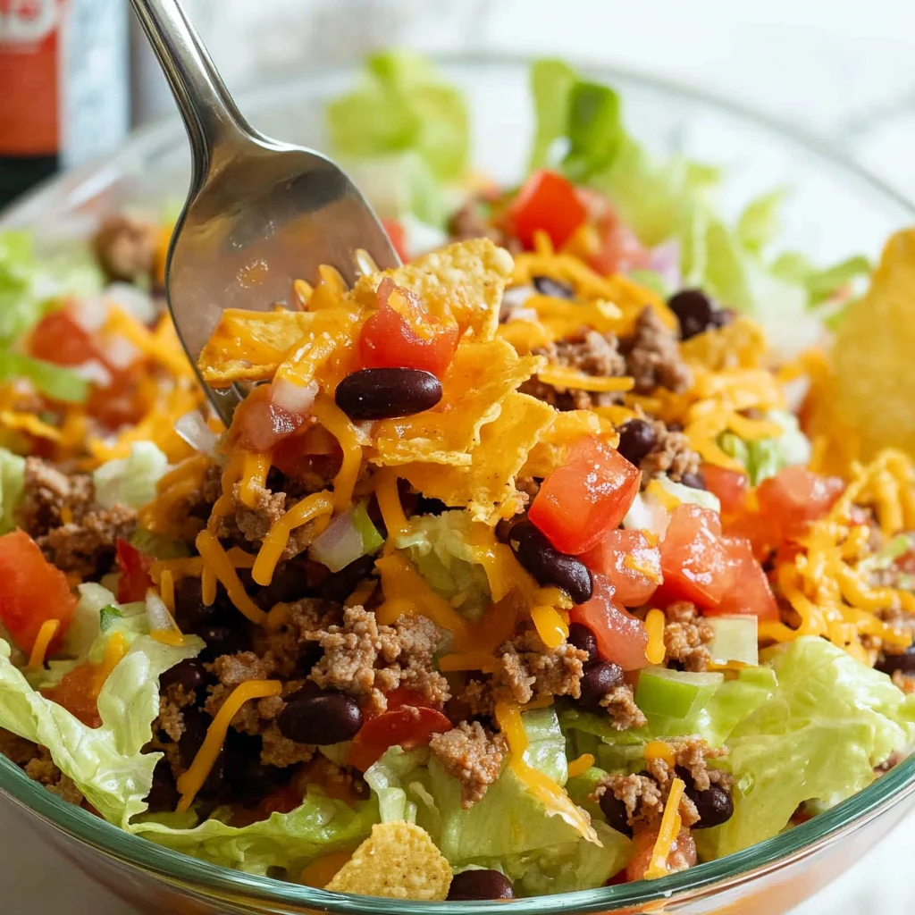 Taco Salad With Catalina Dressing Recipe