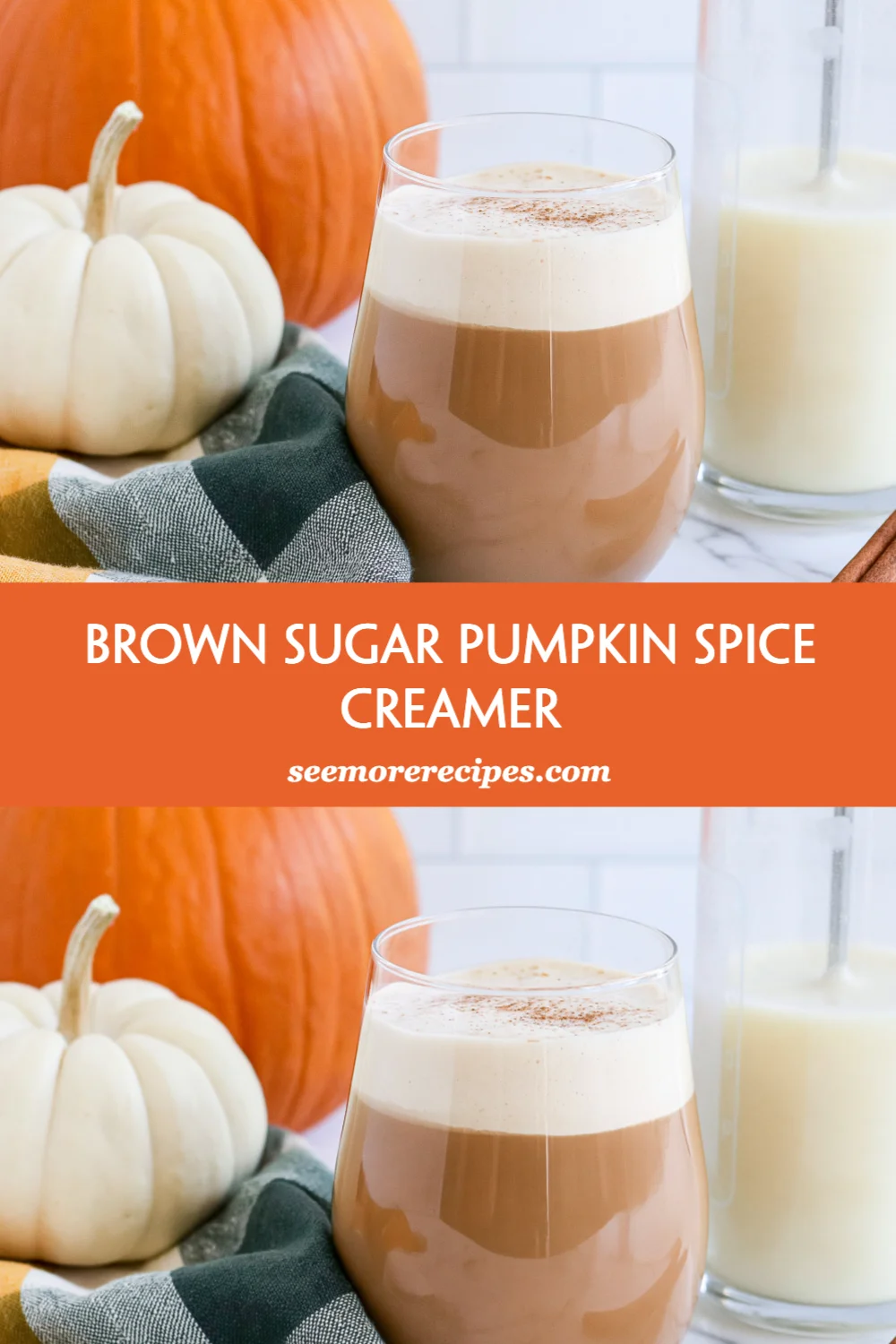 Delight in Fall with Homemade Brown Sugar Pumpkin Spice Creamer for Your Coffee!
