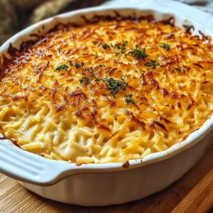 Caramelized Onion and Gruyère Orzo Bake Recipe