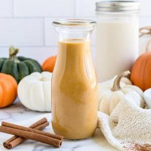 Cinnamon Pumpkin Oat Milk Creamer Recipe (Vegan & Dairy-Free)