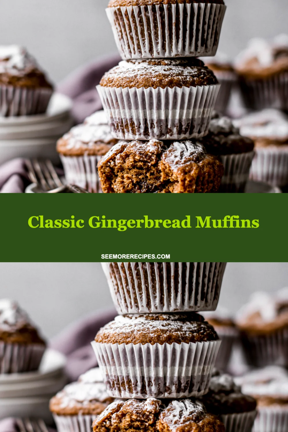 Irresistibly Moist Classic Gingerbread Muffins Perfect for Cozy Fall Mornings