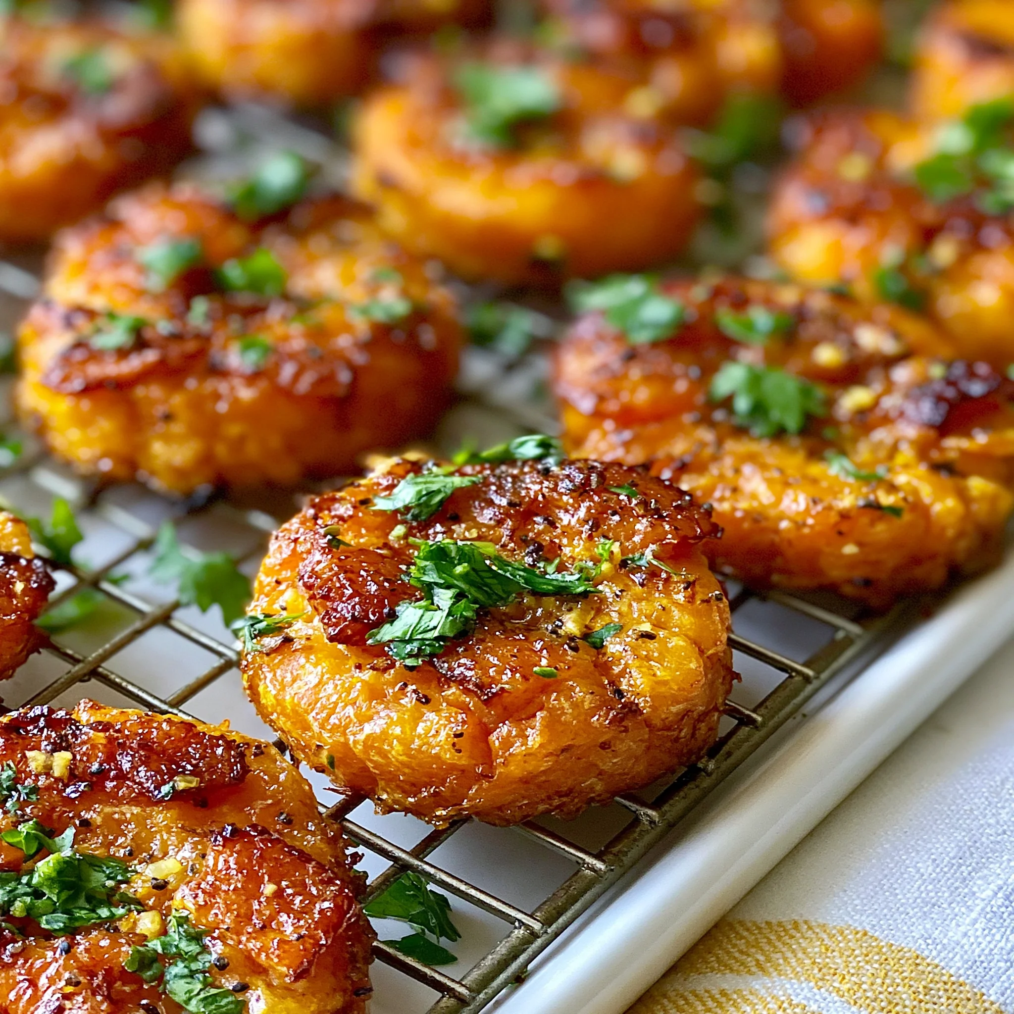 Crispy Smashed Carrots Bites Recipe (Healthy Snack Idea!)