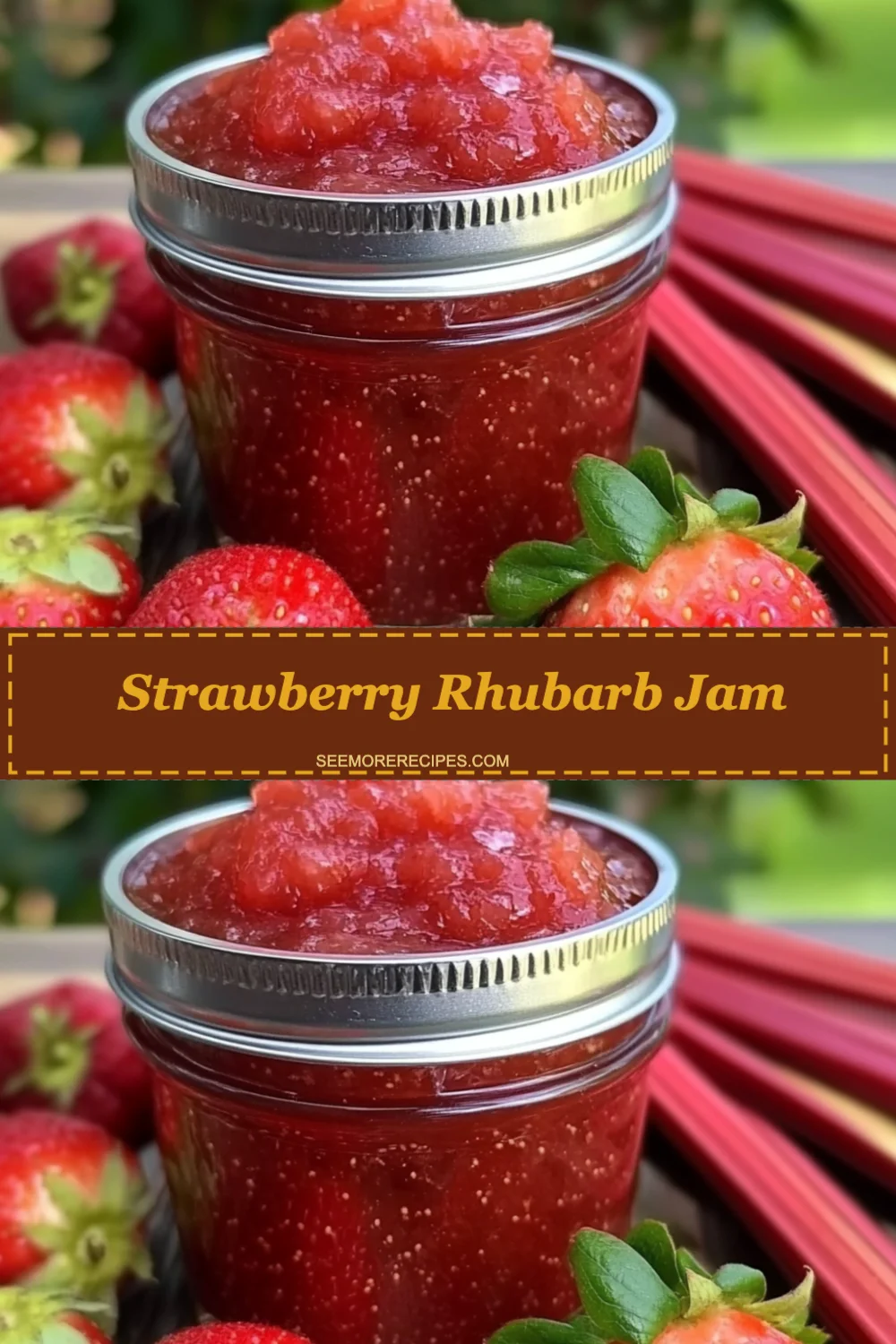 Delicious Strawberry Rhubarb Jam Recipe