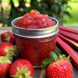 Delicious Strawberry Rhubarb Jam Recipe