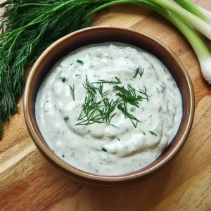 Fresh Dill Horseradish Cream Sauce Recipe