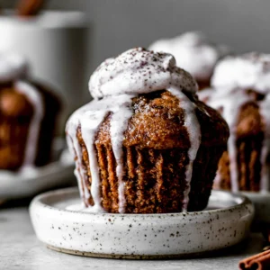 Glazed Gingerbread Muffins Recipe (Easy and Delicious!)