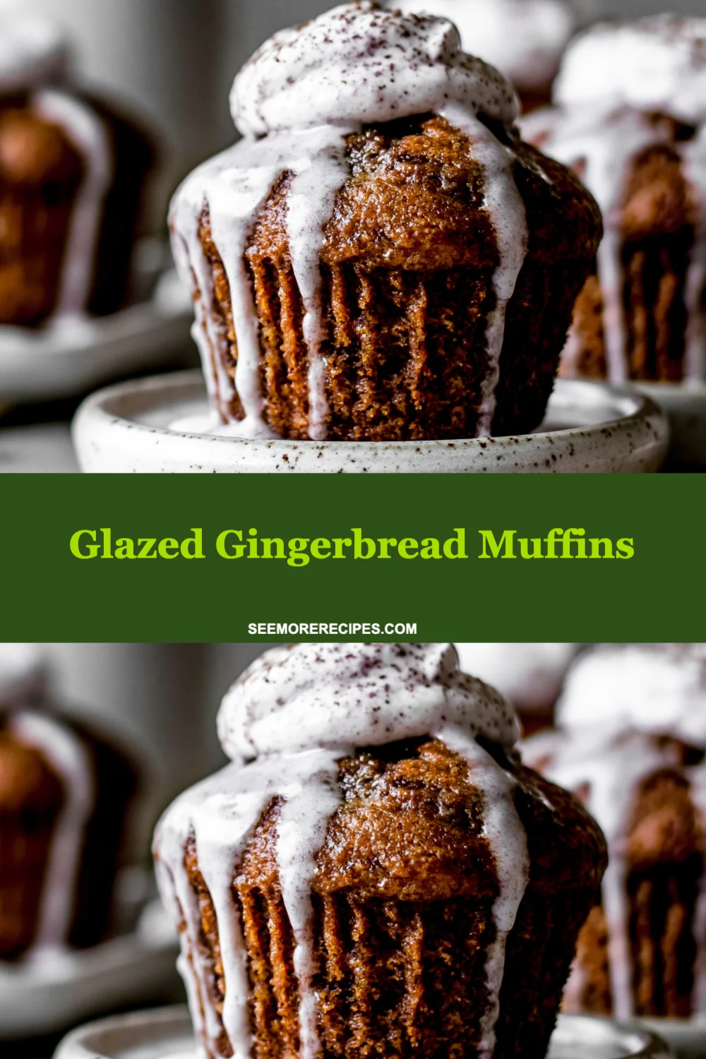 Irresistible Glazed Gingerbread Muffins for Cozy Mornings and Holiday Gatherings!