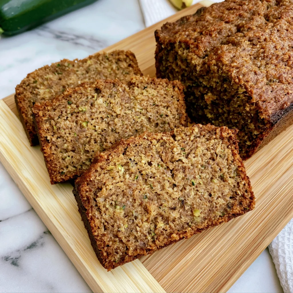 Moist Brown Sugar Zucchini Bread Recipe