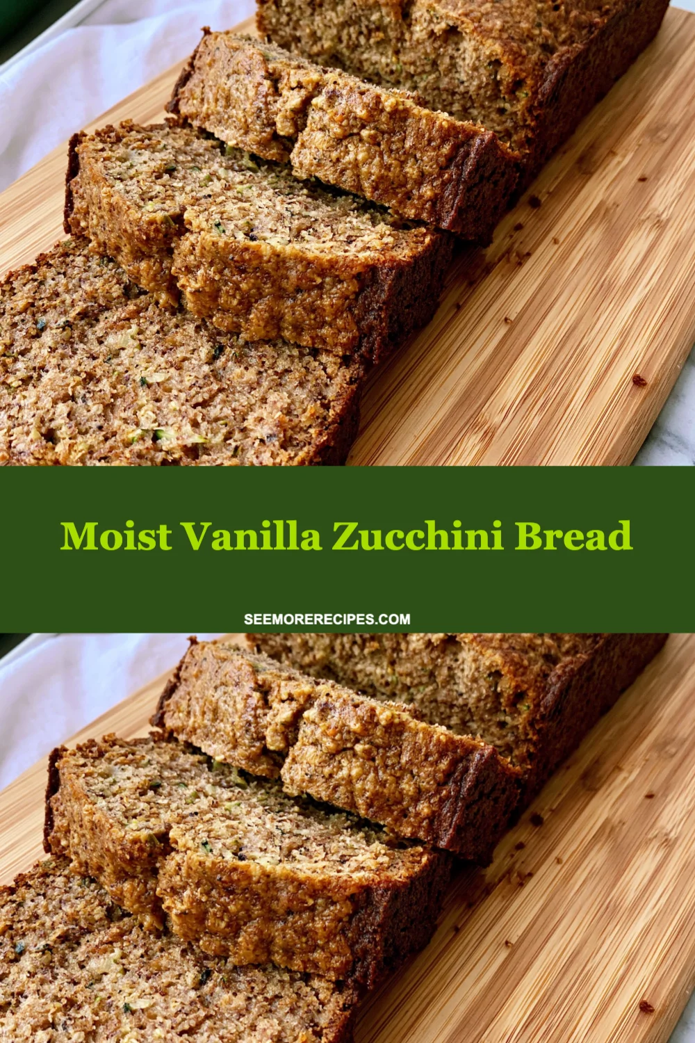 Irresistibly Moist Vanilla Zucchini Bread Recipe You Need to Try Today!