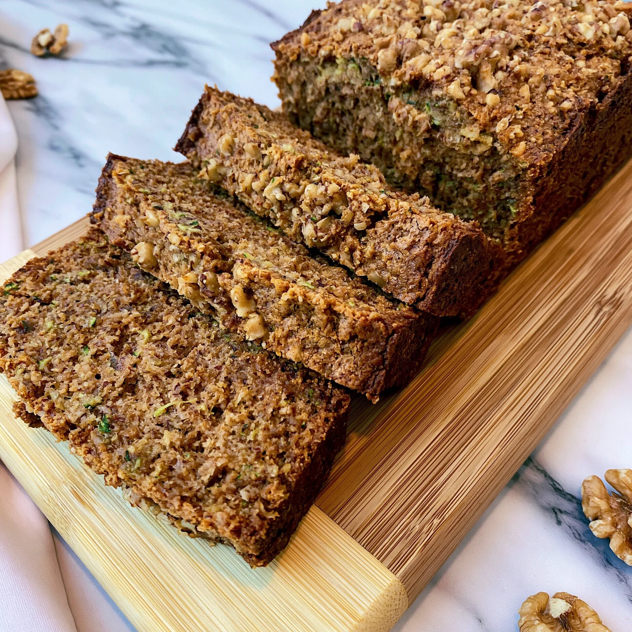 Quick and Easy Walnut Zucchini Bread Recipe