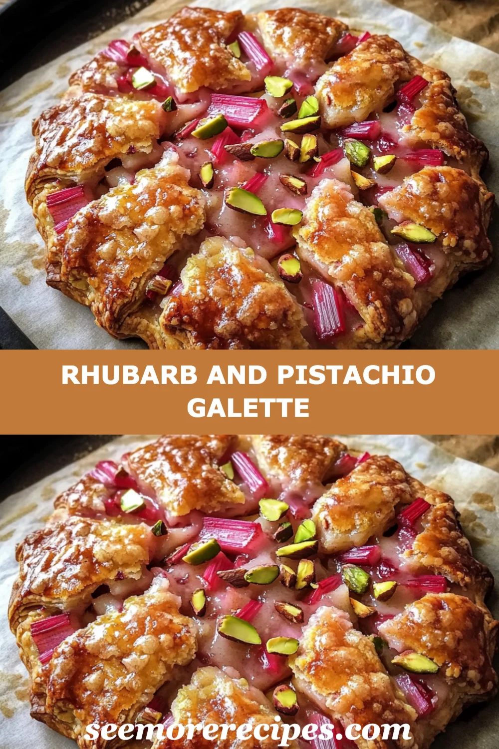 Delight in Every Bite: Easy Rhubarb and Pistachio Galette Recipe You Must Try!