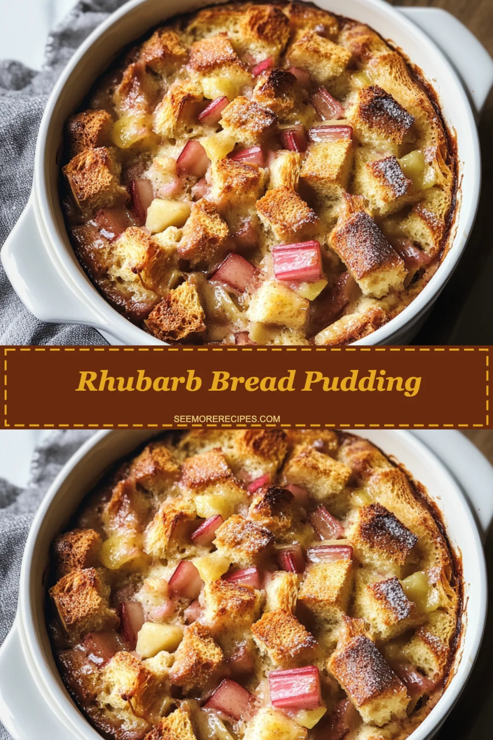 Delicious Rhubarb Bread Pudding Recipe: A Comforting Dessert You Need to Try!